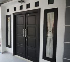 Pasang Slot Pintu Besi Rumah Minimalis Modern